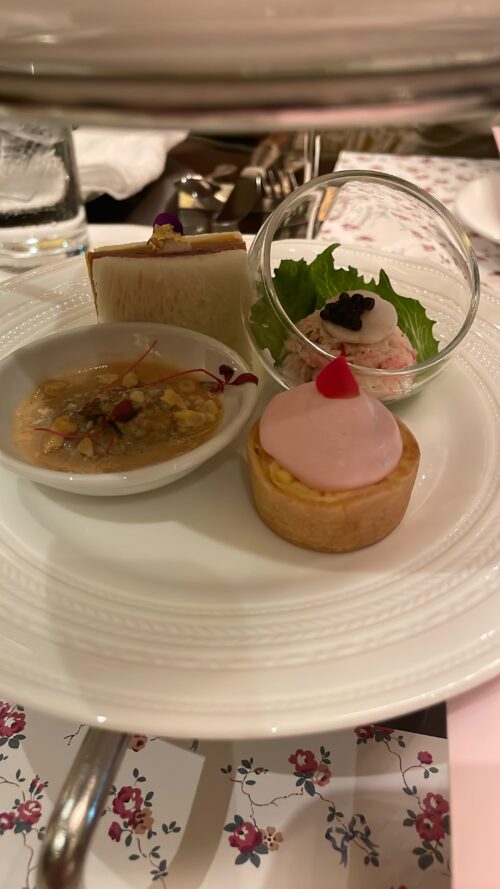 リッツカールトン大阪のアフタヌーンティー