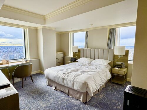 名古屋マリオットアソシアホテルの上質で落ち着いた雰囲気の客室内観